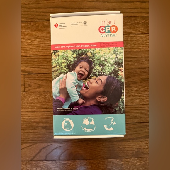 Infant CPR Anytime AHA Heart Association Training Kit Baby Manikin Health - Picture 1 of 3